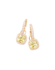 Lime Jelly cups Huggie Earrings